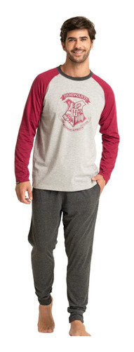 Pijama Algodón Hombre Hogwarts C1 Top