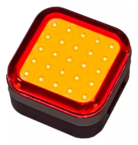 Luz Recargable Usb Trasera Bici Running 120 Lumens Seguridad