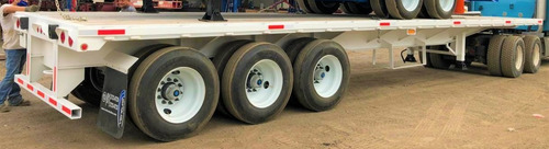 Remolque Plataforma 40ft 2025 3 Ejes Enllantada Marca Venpol