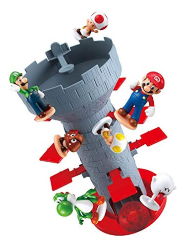 Epoch Games Super Mario Blow Up! Shaky Tower Balancing Game,