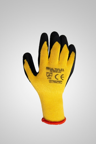 Imagen 2 de 5 de Guante Multiflex Poliester Látex Steelpro