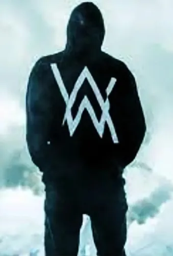 Sudadera Negra Alan Walker Dj Env o Gratis Ch M G Xl