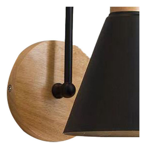 Lámpara De Pared Para Pasillo, De Hierro, Montada En Forma C