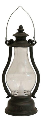 Lámpara De Aceite De Linterna Eléctrica Rústica, Lámpara