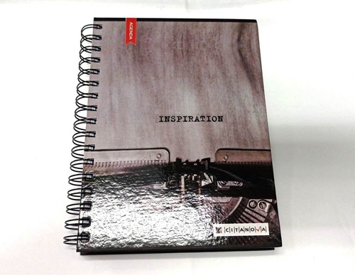 Agenda Diaria Citanova 16,5x22 Espiralada Tdura Inspiration