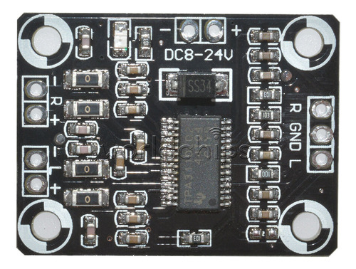 Modulo Amplificador Tpa3110 2x15w 8 A 24v Arduino Clase D 