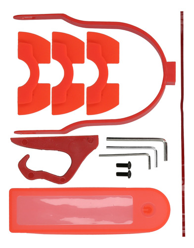 Juego De Accesorios De Funda De Silicona Para Patinete Eléct