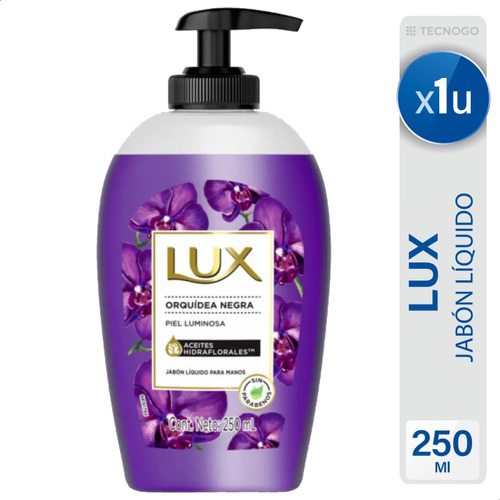 Jabon Liquido Lux Orquidea Negra Sin Parabenos 