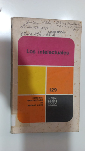 Los Intelectuales Louis Bodin 1970