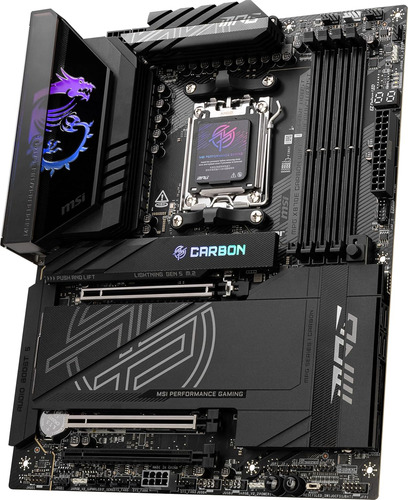 Placa Base Para Juegos Msi Mpg X870e Carbon Wifi (amd Ryz...