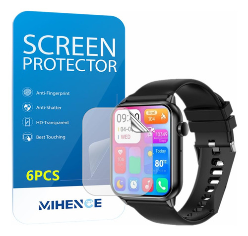 Mihence Protector De Pantalla Compatible Con Reloj Inteligen