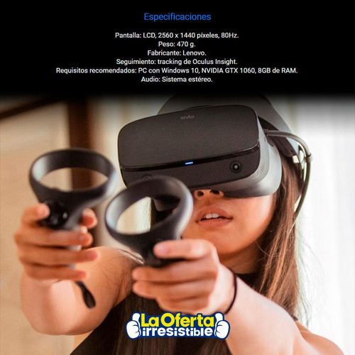 Oculus Rift S Pc-powered Vr Gaming Headset Loi Chile