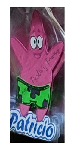 20 Figuras De Fomi Bob Esponja Y Patricio De 20cm Adornos