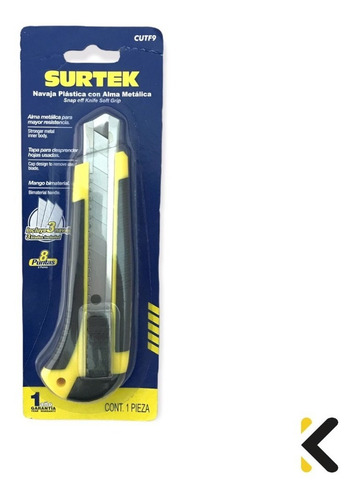 Imagen 2 de 3 de Cutter 8 Puntas Bimaterial Resistente Surtek Cutf9