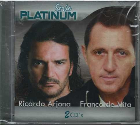 Cd - Ricardo Arjona - Franco De Vita / Serie Platinium