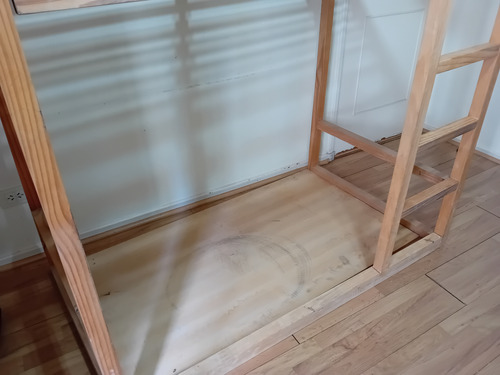 Cama Cuna Cuchetas No Se Envia Marrón (Usado)