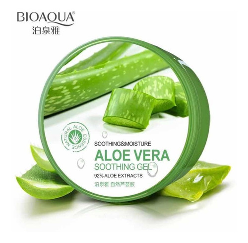 Biaoqua Gel Aloe Vera 92% Anti Acné Y Espinillas Hidratante