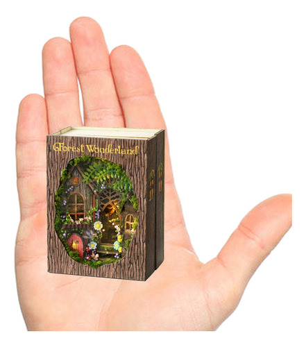 Casa De Muñecas En Miniatura De Madera, Modelo De Tienda
