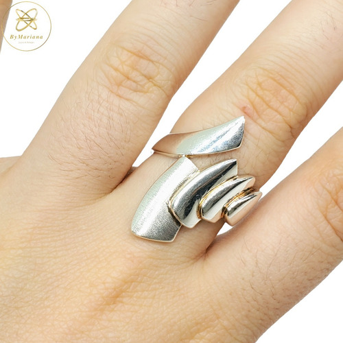 Imagen 2 de 10 de Anillo Plata Macizo