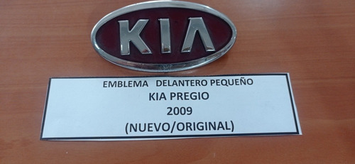 Emblema Delantero Pequeño Kia Precio 2009 Nuevo Original 