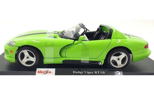 Auto Dodge Viper Rt/10 Escala 1:18 Maisto