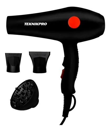 Secador Pelo Profesional New Eco Ion 3200 Teknikpro