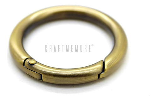 Anillo O De Metal Apertura De Resorte Hacer Monedero, G...