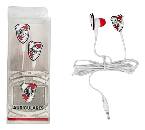 Auriculares In Ear Manos Libres River Plate Licencia Oficial