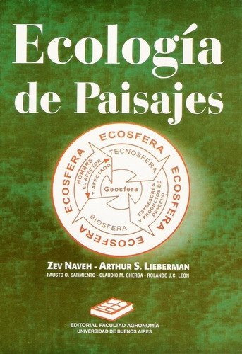 Ecología De Paisajes: Ecología De Paisajes, De Naveh, Zev / Lieberman, Arthur S.. Editorial Facultad De Agronomía, Tapa Blanda En Español, 2021