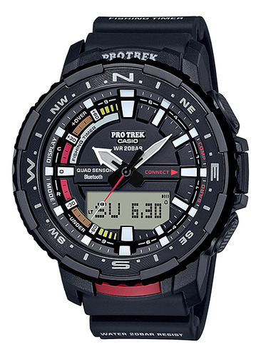 Reloj G-shock Prt-b70-1cr Correa Negro
