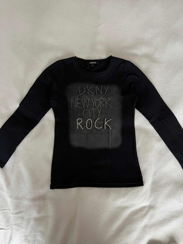 Remera Dkny Manga Larga Nena Talle 8