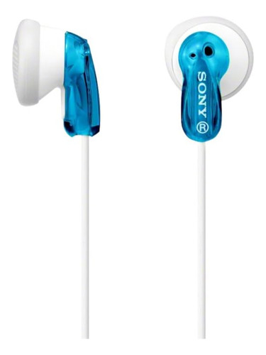 Auriculares Sony Con Cable Mdr E9lp Azul