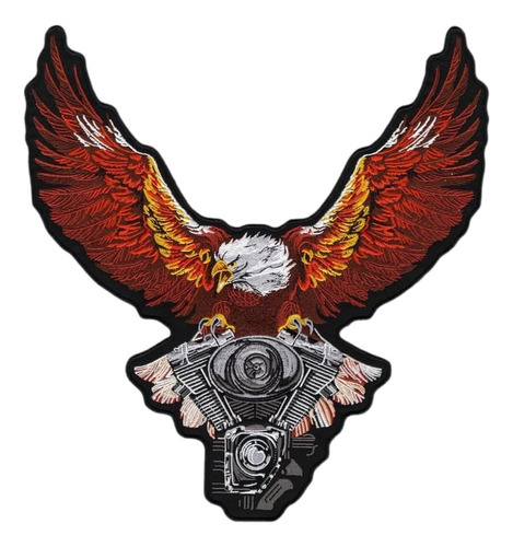 Parche 12 Del Motor Upwing Eagle | Libertad Patriótica Milit