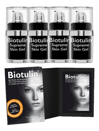 Biotulin - Paquete Vip Con Mscara | 4 Gel Supreme Para La Pi