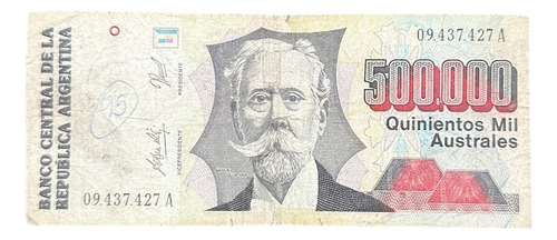 Argentina - 500.000 Austral - Año 1990 - Bot #2899 - A (Usado)