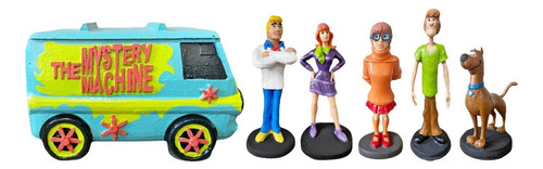 Kit Bonecos Salsicha Velma E Scooby-doo Resina 20cm