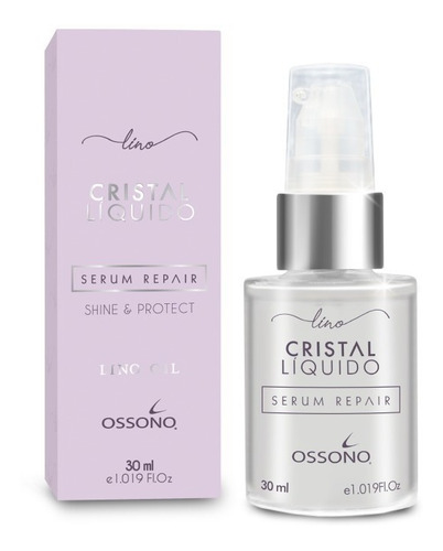 Ossono Serum Cristal Liquido Lino Revitaliza Ilumina Protege