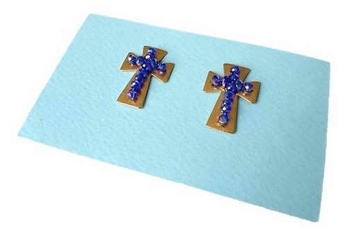 Imagen 2 de 6 de Aretes Grandes En Bronce Con Baño En Oro + Empaque Regalo