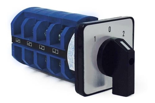 Selector Pacco 3 Posiciones 63a Conmutador 4polos Tetrapolar