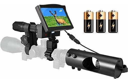 Mira De Vision Nocturna, Caza Por Infrarrojos Para Rifles, C