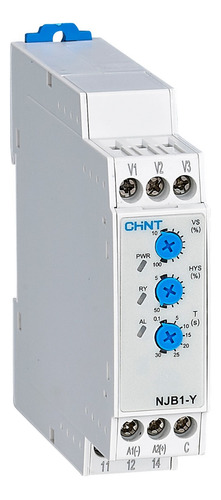 Chint Njb1-y3/c Relé Supervisor Y De Control Monofásico