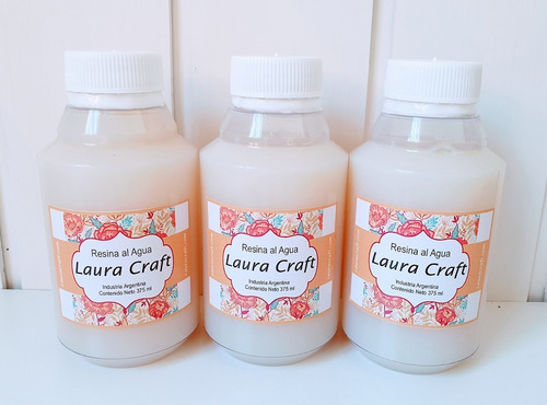 Resina Al Agua 375cc Laura Craft
