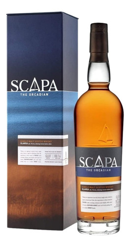 Whisky Scapa Glansa The Orcadian Single Malt 750ml. Estuche