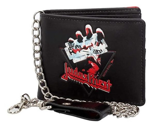 Nemesis Now Judas Priest - Cartera De Acero Británica, Pu,