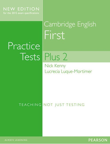 Libro Cambridge First Volume 2 Practice Tests Plus New Ed...