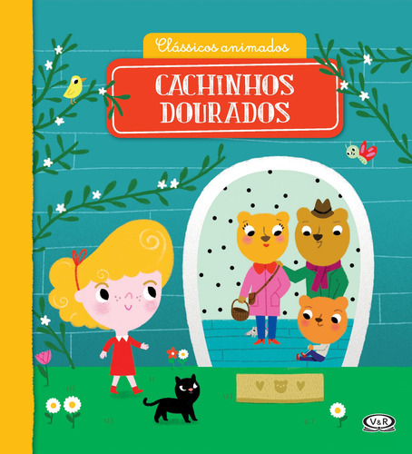 Clássicos Animados - Cachinhos Dourados, de Cocklico, Marion. Volume Único (1), vol. 1. Editorial Vergara & Riba Editoras,Auzou éveil, capa dura em português, 2018