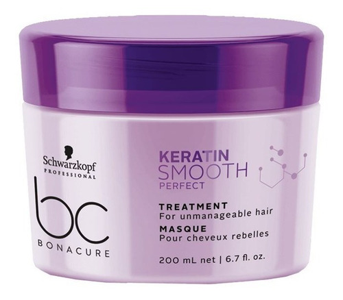 Imagen 1 de 2 de Schwarzkopf Tratamiento Keratin Smooth Perfect 200ml