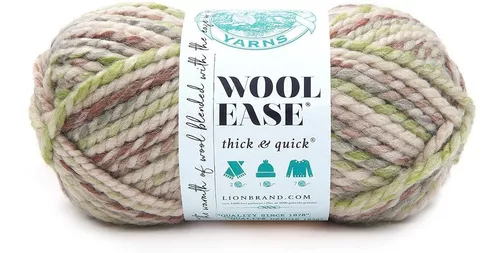 Lion Brand Yarn Wool-Ease - Ovillo de lana color gris Oxford, 3 unidades