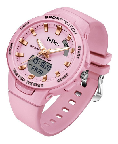 Reloj Mujer Biden Deportivo Digital Impermeable Silicona