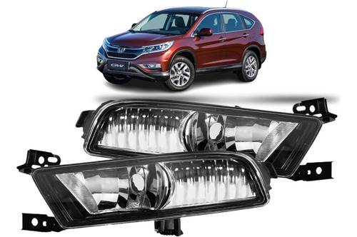 Farol De Milha Auxiliar Honda Cr-v 2016 / 2020 Crv Par